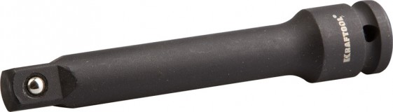 Удлинитель KRAFTOOL "INDUSTRIE QUALITAT", для ударных торцовых головок (1/2"), Cr-Mo, фосфатированный, 125 мм
