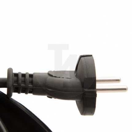 Удлинитель силовой на кабельной катушке, 4 роз б/з, ПВС, 40м, 2200 Вт (10А), тип УХ10// Сибртех 95848