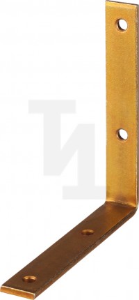 Уголок мебельный узкий УМ-5.0, 150х150х25 х 5мм, желтый цинк, ЗУБР 31031-150