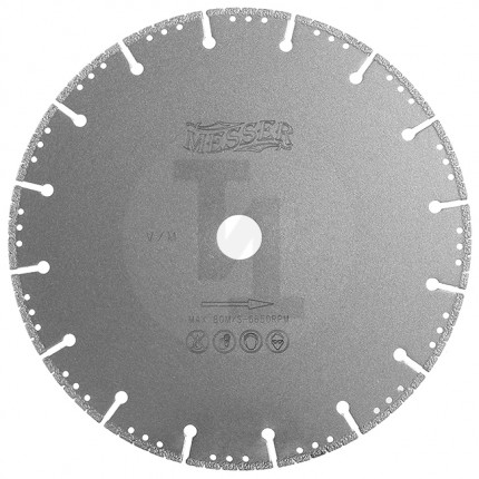 Универсальный алмазный диск V/M 230мм Messer 01-11-230