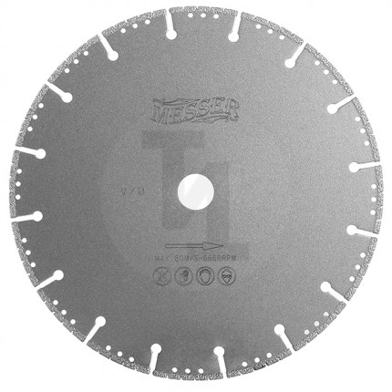 Универсальный алмазный диск V/M 300мм Messer 01-11-300