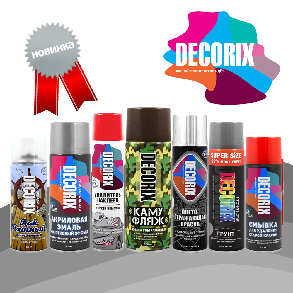 Decorix — новый бренд на сайте Твой Инструмент