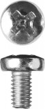 Винт DIN 7985, M6 x 10 мм, 5 кг, кл. пр. 4.8, оцинкованный, ЗУБР