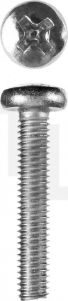 Винт DIN 7985, M6 x 30 мм, 5 кг, кл. пр. 4.8, оцинкованный, ЗУБР 303150-06-030
