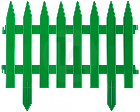 Забор декоративный GRINDA "КЛАССИКА", 28x300см, зеленый 422201-G