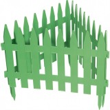 Забор декоративный "Рейка" 28 x 300 см, зеленый Россия Palisad