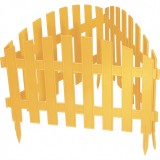 Забор декоративный "Винтаж" 28 x 300 см, желтый Россия Palisad