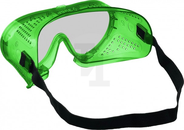 Защитные очки ЗУБР МАСТЕР 3 с прямой вентиляцией, ударопрочная линза 11027_z01