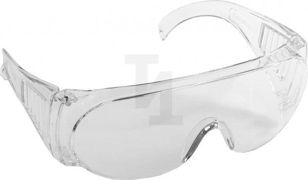 Защитные прозрачные очки STAYER MX-3 монолинза с дополнительной боковой защитой и вентиляцией, открытого типа 11041_z01