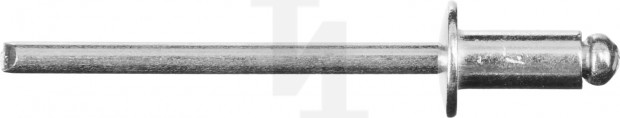 Заклепки алюминиевые, 3,2x15 мм, 500 шт, ЗУБР Профессионал 31305-32-15