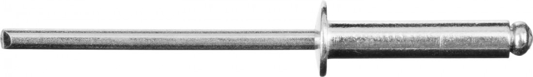 Заклепки алюминиевые, 4,0x18 мм, 500 шт, ЗУБР Профессионал