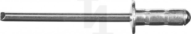 Заклепки многозажимные, алюминиевые, 4,0x10 мм, 500 шт, ЗУБР Профессионал 31311-40-10