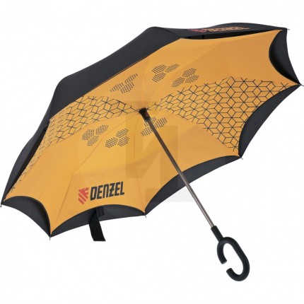 Зонт-трость обратного сложения, эргономичная рукоятка с покрытием Soft ToucH Denzel 69706