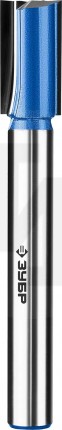 ЗУБР 16x30мм, хвостовик 12мм, фреза пазовая прямая с нижними подрезателями, серия Профессионал 28755-16-30