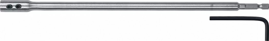 ЗУБР 300мм, удлинитель с имбусовым ключом для сверл перовых, хвостовик HEX 1/4″