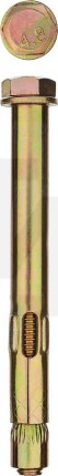 ЗУБР 8 x 45 мм, 100 шт, болт анкерный, желтый цинк 302312-08-045