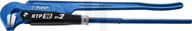 ЗУБР КТР-90, №2, ключ трубный, прямые губки 27335-2_z02