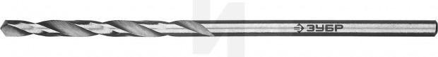 ЗУБР ПРОФ-В 1.0х34мм, Сверло по металлу, сталь Р6М5, класс В