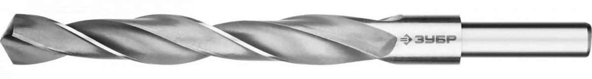 ЗУБР ПРОФ-В 14.0х160мм, Сверло по металлу, проточенный хвотосвик, сталь Р6М5, класс В