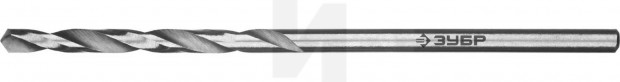 ЗУБР ПРОФ-В 2.3х53мм, Сверло по металлу, сталь Р6М5, класс В 29621-2.3