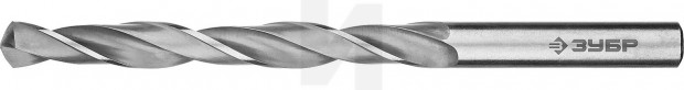ЗУБР ПРОФ-В 9.5х125мм, Сверло по металлу, сталь Р6М5, класс В 29621-9.5