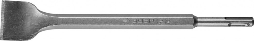 ЗУБР SDS-plus Зубило плоское изогнутое 40 x 250 мм