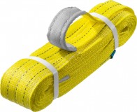 ЗУБР СТП-3/4 текстильный петлевой строп, желтый, г/п 3 т, длина 4 м